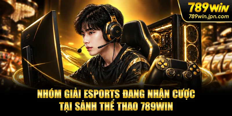 Nhóm giải esports đang nhận cược tại sảnh thể thao 789win