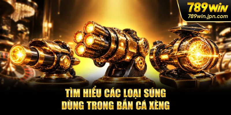 Các loại súng đạn dùng trong game bắn cá xèng